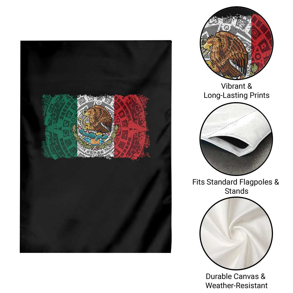 Eagle Mexican Flag Garden Flag Aztecs Mexico Heritage Roots - Wonder Print Shop