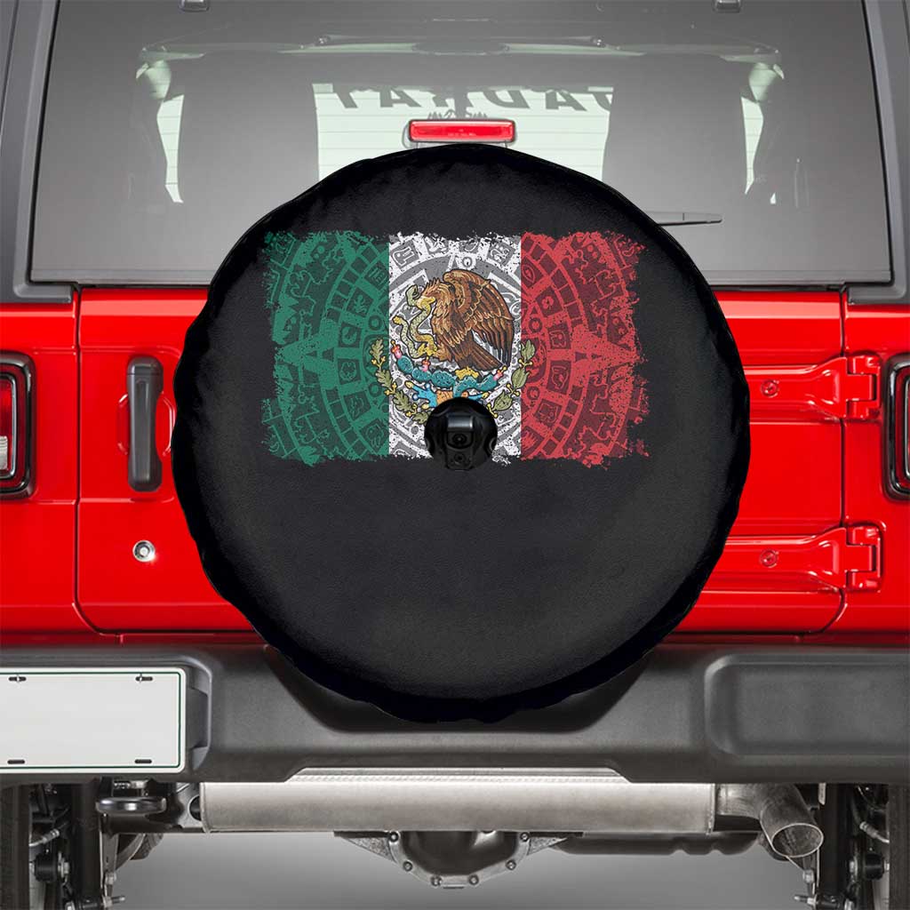 Eagle Mexican Flag Spare Tire Cover Aztecs Mexico Heritage Roots - Wonder Print Shop
