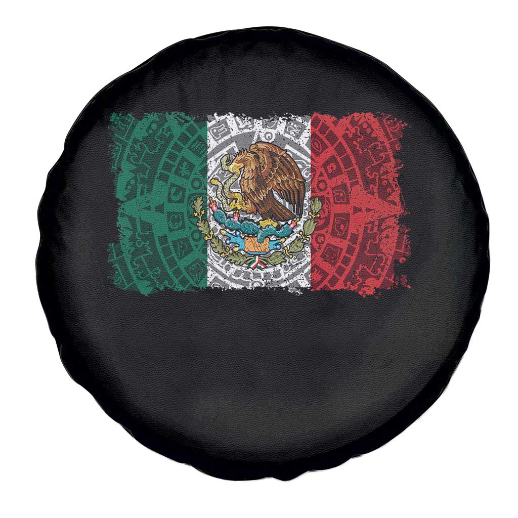 Eagle Mexican Flag Spare Tire Cover Aztecs Mexico Heritage Roots - Wonder Print Shop