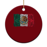 Eagle Mexican Flag Ceramic Ornament Aztecs Mexico Heritage Roots - Wonder Print Shop