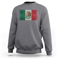 Eagle Mexican Flag Sweatshirt Aztecs Mexico Heritage Roots - Wonder Print Shop