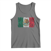 Eagle Mexican Flag Tank Top Aztecs Mexico Heritage Roots - Wonder Print Shop