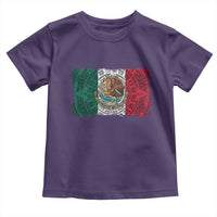 Eagle Mexican Flag Toddler T Shirt Aztecs Mexico Heritage Roots - Wonder Print Shop