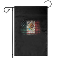 Vintage Mexican Flag Garden Flag Eagle Mexico Heritage Mexican Roots - Wonder Print Shop
