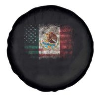 Vintage Mexican Flag Spare Tire Cover Eagle Mexico Heritage Mexican Roots - Wonder Print Shop