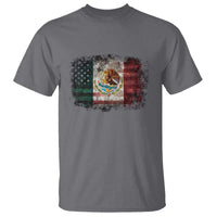 Vintage Mexican Flag T Shirt Eagle Mexico Heritage Mexican Roots - Wonder Print Shop