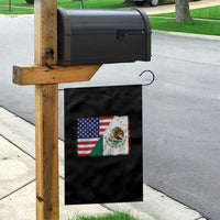 American Mexican Flag Garden Flag Mexico Heritage Half Mexican Roots - Wonder Print Shop