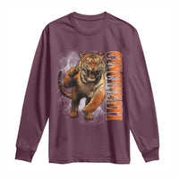 Cincinnati Tiger Long Sleeve Shirt Bootleg Vintage - Wonder Print Shop