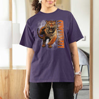 Cincinnati Tiger T Shirt For Women Bootleg Vintage - Wonder Print Shop