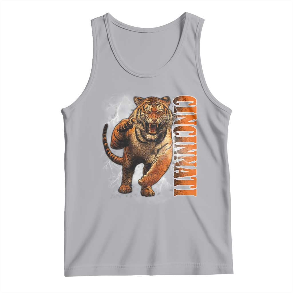 Cincinnati Tiger Tank Top Bootleg Vintage - Wonder Print Shop