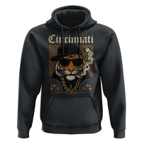 Cincinnati Tiger Hoodie Retro Vintage Mascot Sports Fan - Wonder Print Shop