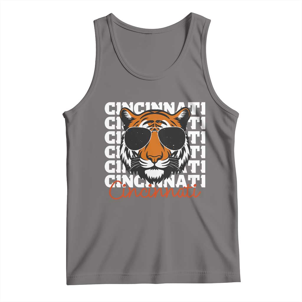 Cincinnati Tiger Tank Top Retro Vintage Novelty Sports Fan - Wonder Print Shop