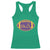 Skol Football Racerback Tank Top Retro Nordic Scandinavian Warrior Vikings Axe - Wonder Print Shop