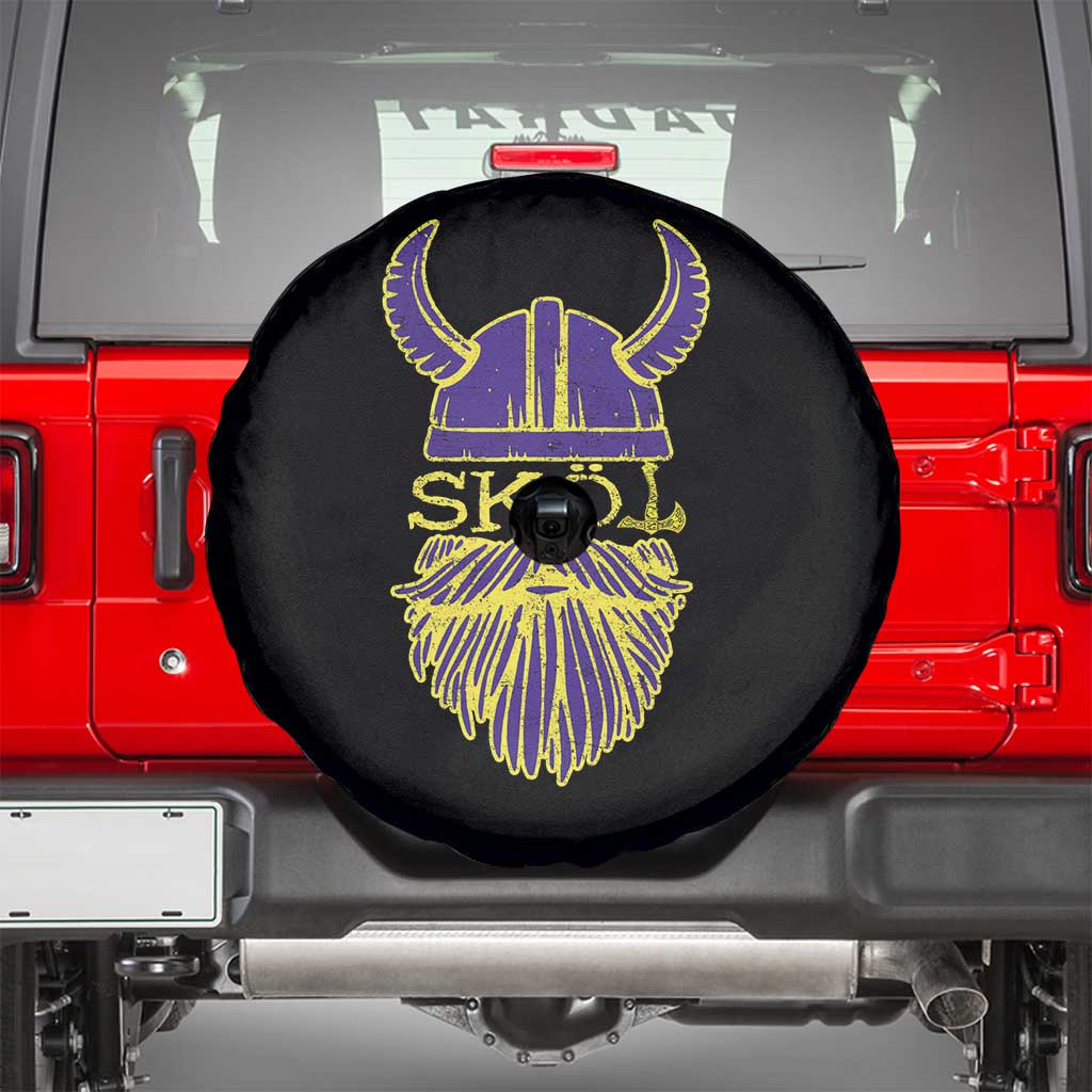 Skol Nordic Scandinavian Warrior Viking Helmet Spare Tire Cover - Wonder Print Shop