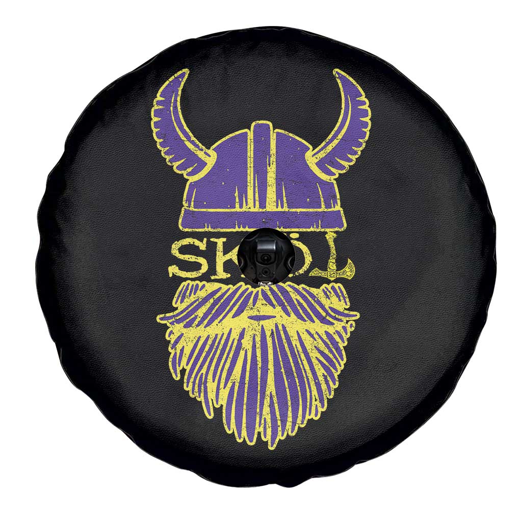 Skol Nordic Scandinavian Warrior Viking Helmet Spare Tire Cover - Wonder Print Shop