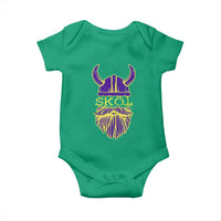 Skol Nordic Scandinavian Warrior Viking Helmet Baby Onesie - Wonder Print Shop
