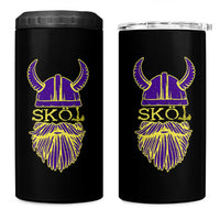 Skol Nordic Scandinavian Warrior Viking Helmet 4 in 1 Can Cooler Tumbler - Wonder Print Shop