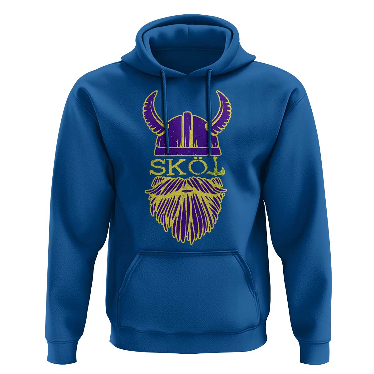 Skol Nordic Scandinavian Warrior Viking Helmet Hoodie - Wonder Print Shop