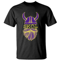 Skol Nordic Scandinavian Warrior Viking Helmet T Shirt - Wonder Print Shop