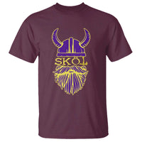 Skol Nordic Scandinavian Warrior Viking Helmet T Shirt - Wonder Print Shop