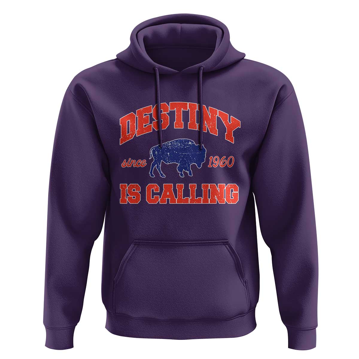 Buffalo Fan Hoodie Vintage Destiny is Calling Victory Monday - Wonder Print Shop