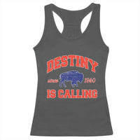 Buffalo Fan Racerback Tank Top Vintage Destiny is Calling Victory Monday - Wonder Print Shop