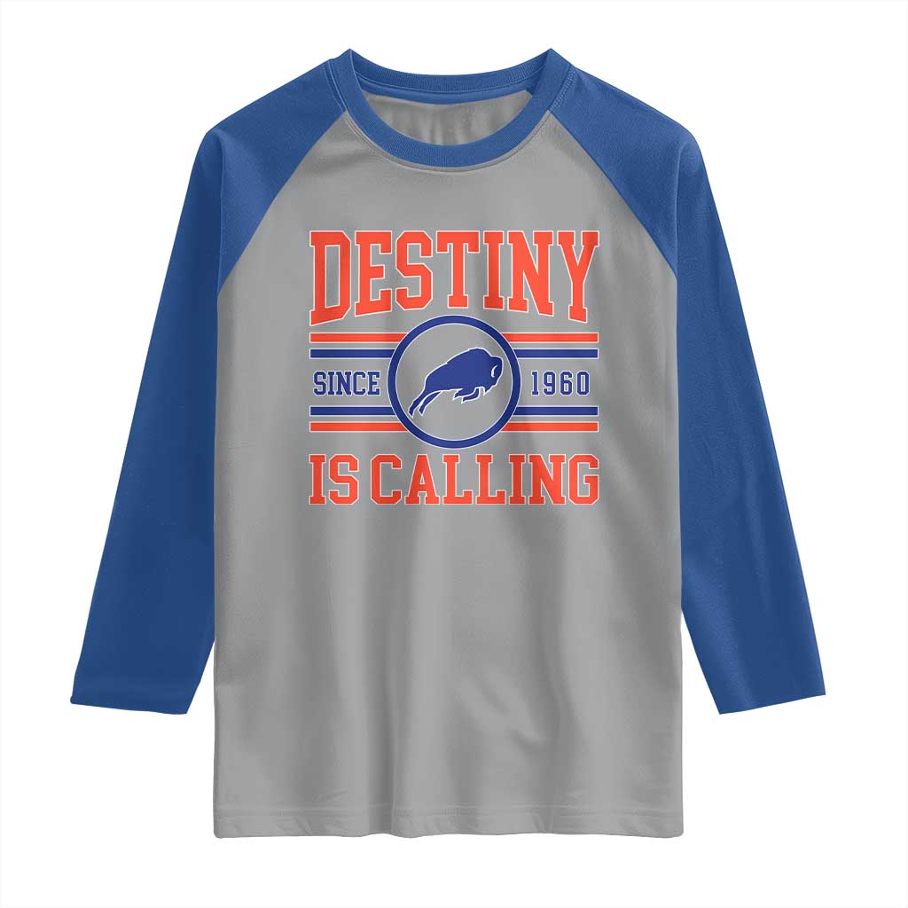 Buffalo Football Raglan Shirt Funny Vintage 90s Bills Fan - Wonder Print Shop