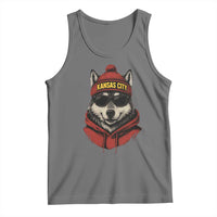 Kansas City Tank Top Vintage Retro Wolf Mascot - Wonder Print Shop