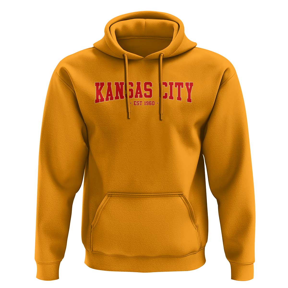 Kansas City Hoodie Retro Style 90s Vintage Unisex Varisty - Wonder Print Shop