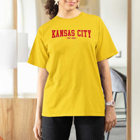 Kansas City T Shirt For Women Retro Style 90s Vintage Unisex Varisty - Wonder Print Shop