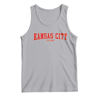 Kansas City Tank Top Retro Style 90s Vintage Unisex Varisty - Wonder Print Shop