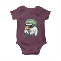 Philadelphia Fan Baby Onesie Retro Eagle Sports Fan - Wonder Print Shop