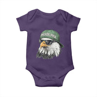 Philadelphia Fan Baby Onesie Retro Eagle Sports Fan - Wonder Print Shop