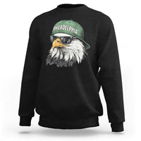 Philadelphia Fan Sweatshirt Retro Eagle Sports Fan - Wonder Print Shop