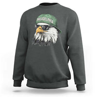 Philadelphia Fan Sweatshirt Retro Eagle Sports Fan - Wonder Print Shop
