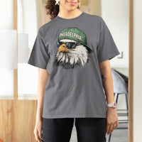 Philadelphia Fan T Shirt For Women Retro Eagle Sports Fan - Wonder Print Shop