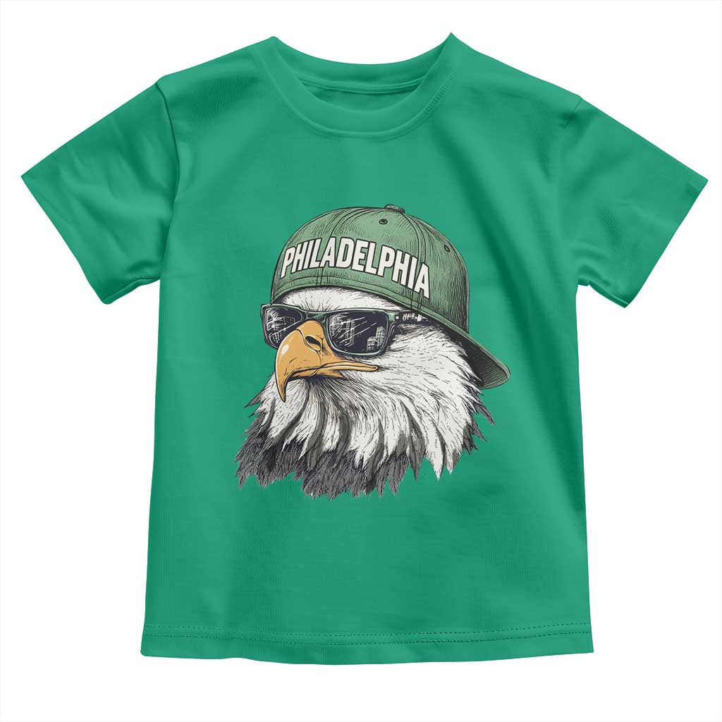 Philadelphia Fan Toddler T Shirt Retro Eagle Sports Fan - Wonder Print Shop