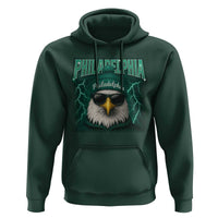 Philadelphia Fan Hoodie Retro Eagle Bootleg Sports Fan - Wonder Print Shop