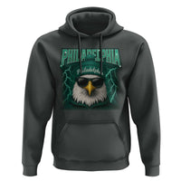 Philadelphia Fan Hoodie Retro Eagle Bootleg Sports Fan - Wonder Print Shop