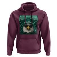Philadelphia Fan Hoodie Retro Eagle Bootleg Sports Fan - Wonder Print Shop