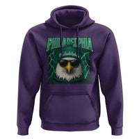 Philadelphia Fan Hoodie Retro Eagle Bootleg Sports Fan - Wonder Print Shop