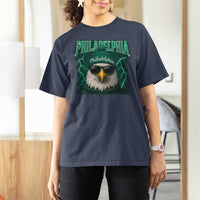 Philadelphia Fan T Shirt For Women Retro Eagle Bootleg Sports Fan - Wonder Print Shop