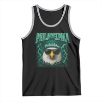 Philadelphia Fan Tank Top Retro Eagle Bootleg Sports Fan - Wonder Print Shop