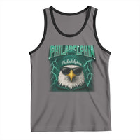 Philadelphia Fan Tank Top Retro Eagle Bootleg Sports Fan - Wonder Print Shop