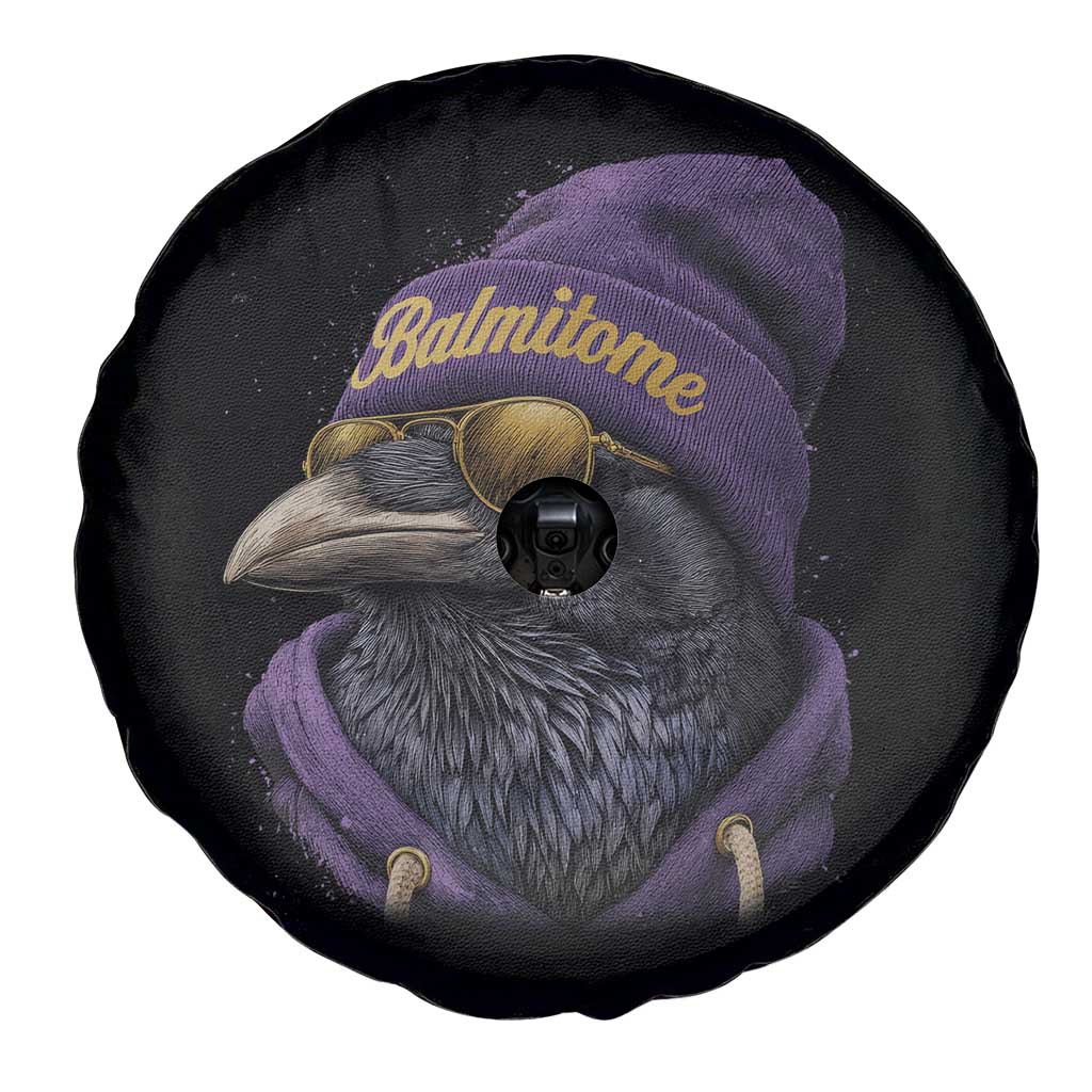 Baltimore Spare Tire Cover Vintage Maryland Edgar Allan Poe Raven Game Day - Wonder Print Shop
