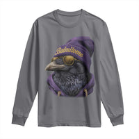 Baltimore Long Sleeve Shirt Vintage Maryland Edgar Allan Poe Raven Game Day - Wonder Print Shop