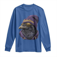 Baltimore Long Sleeve Shirt Vintage Maryland Edgar Allan Poe Raven Game Day - Wonder Print Shop