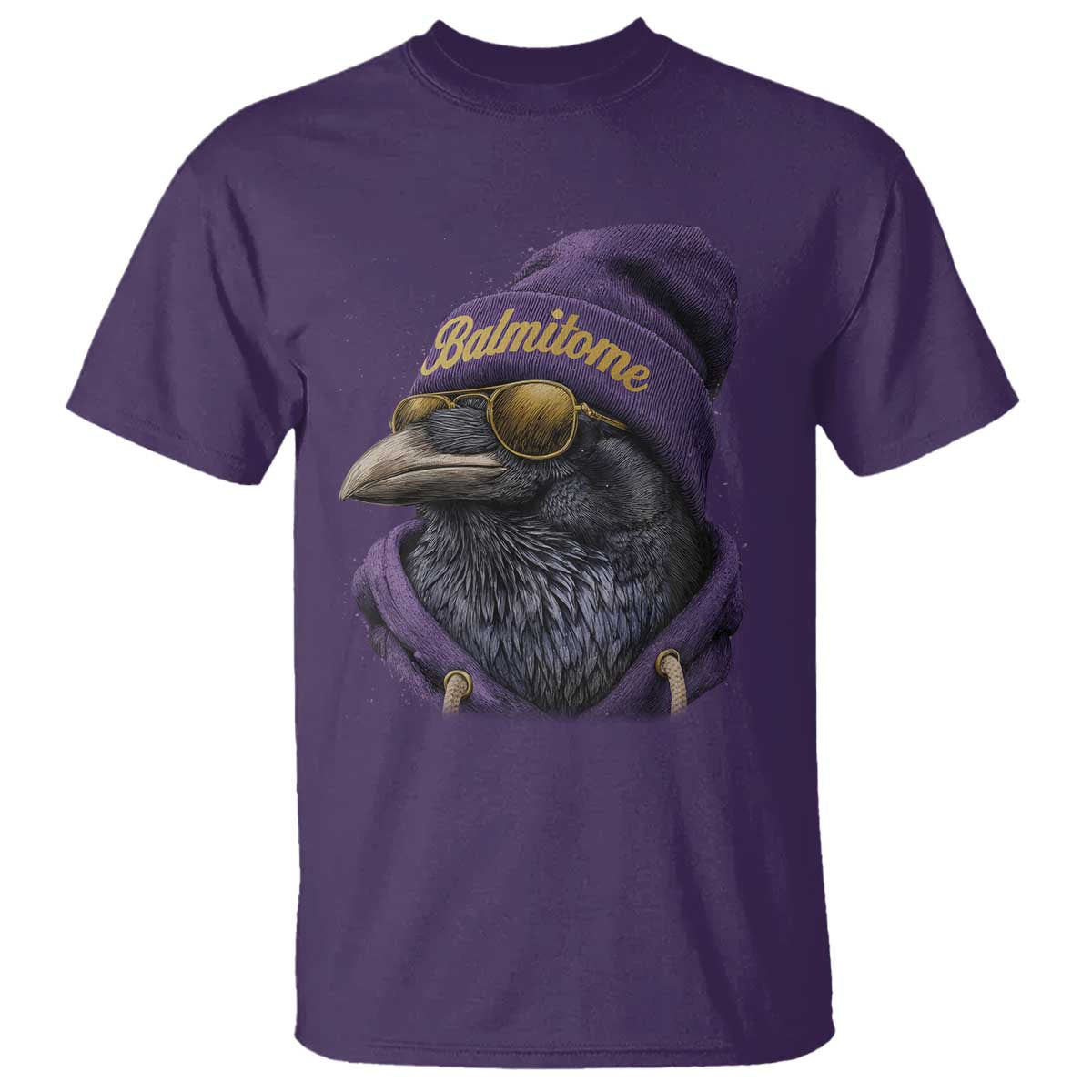 Baltimore T Shirt Vintage Maryland Edgar Allan Poe Raven Game Day - Wonder Print Shop
