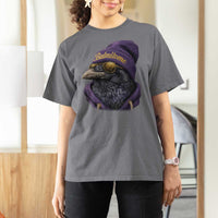 Baltimore T Shirt For Women Vintage Maryland Edgar Allan Poe Raven Game Day - Wonder Print Shop