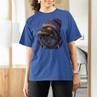 Baltimore T Shirt For Women Vintage Maryland Edgar Allan Poe Raven Game Day - Wonder Print Shop